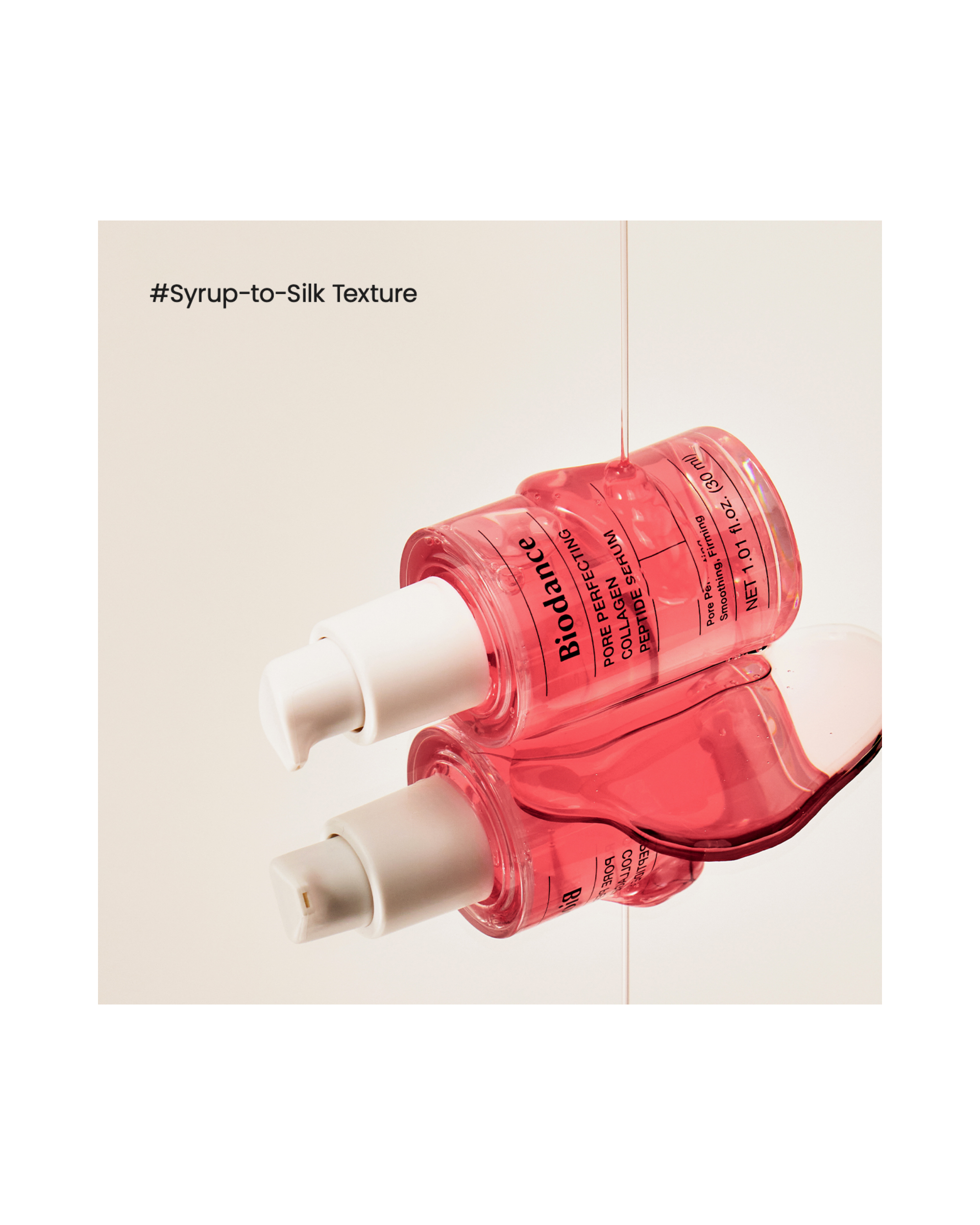 BIODANCE - Pore Perfecting Collagen Peptide Serum Refill Set (+ Dual Keyring) - Image 2